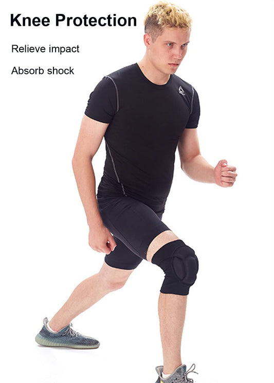 Knee Pads for Women & Men, Basketball Knee Pads Volleyball Knee Pads for Women Men Wrestling Knee Pads Wrestling Gear, Crash Pad Snowboarding Gear Knee Protector Soft Knee Pads for Work (Medium