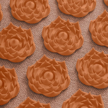 Acupressure Large Mat and Pillow Set, Premium Acupressure Therapy for Pain Relief and Relaxation, Handcrafted in Europe with Sustainable and Natural Materials (Rosegold)