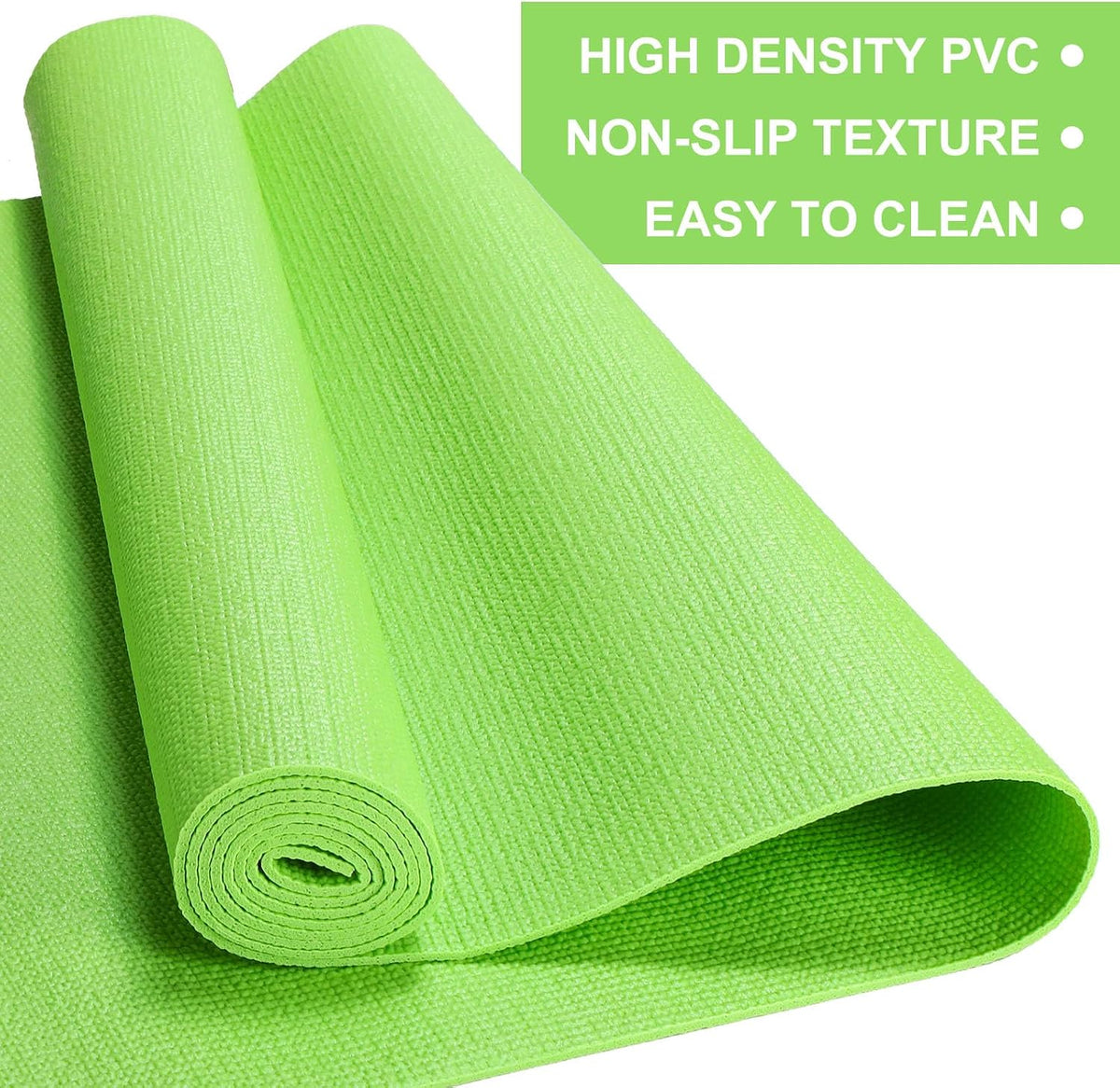 3 mm Thin Yoga Mats Bulk, 68 x 24 in