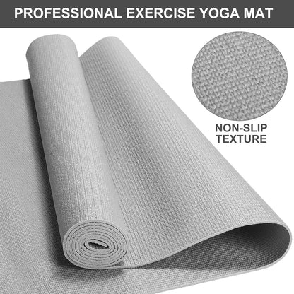 3 mm Thin Yoga Mats Bulk, 68 x 24 in