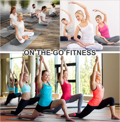 3 mm Thin Yoga Mats Bulk, 68 x 24 in