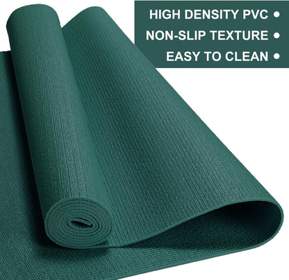 3 mm Thin Yoga Mats Bulk, 68 x 24 in