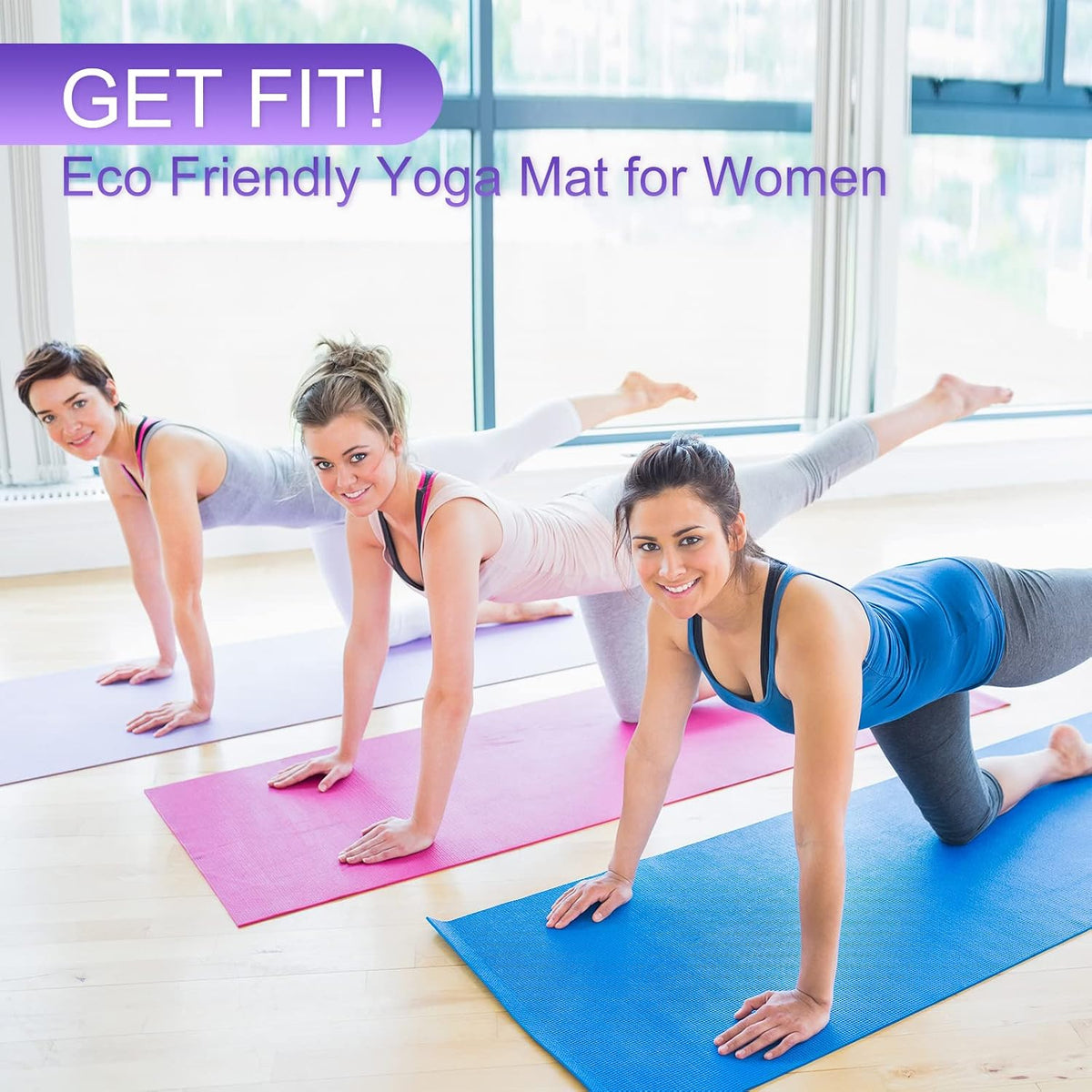 3 mm Thin Yoga Mats Bulk, 68 x 24 in