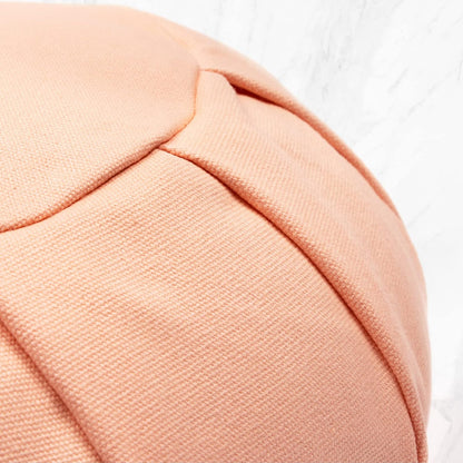 Zafu Yoga Meditation Cushion with Washable Cover - Floor Cushion Pillow with Natural Buckwheat Filling - Soft Round Cotton Design for Meditating or Pranayama Exercises