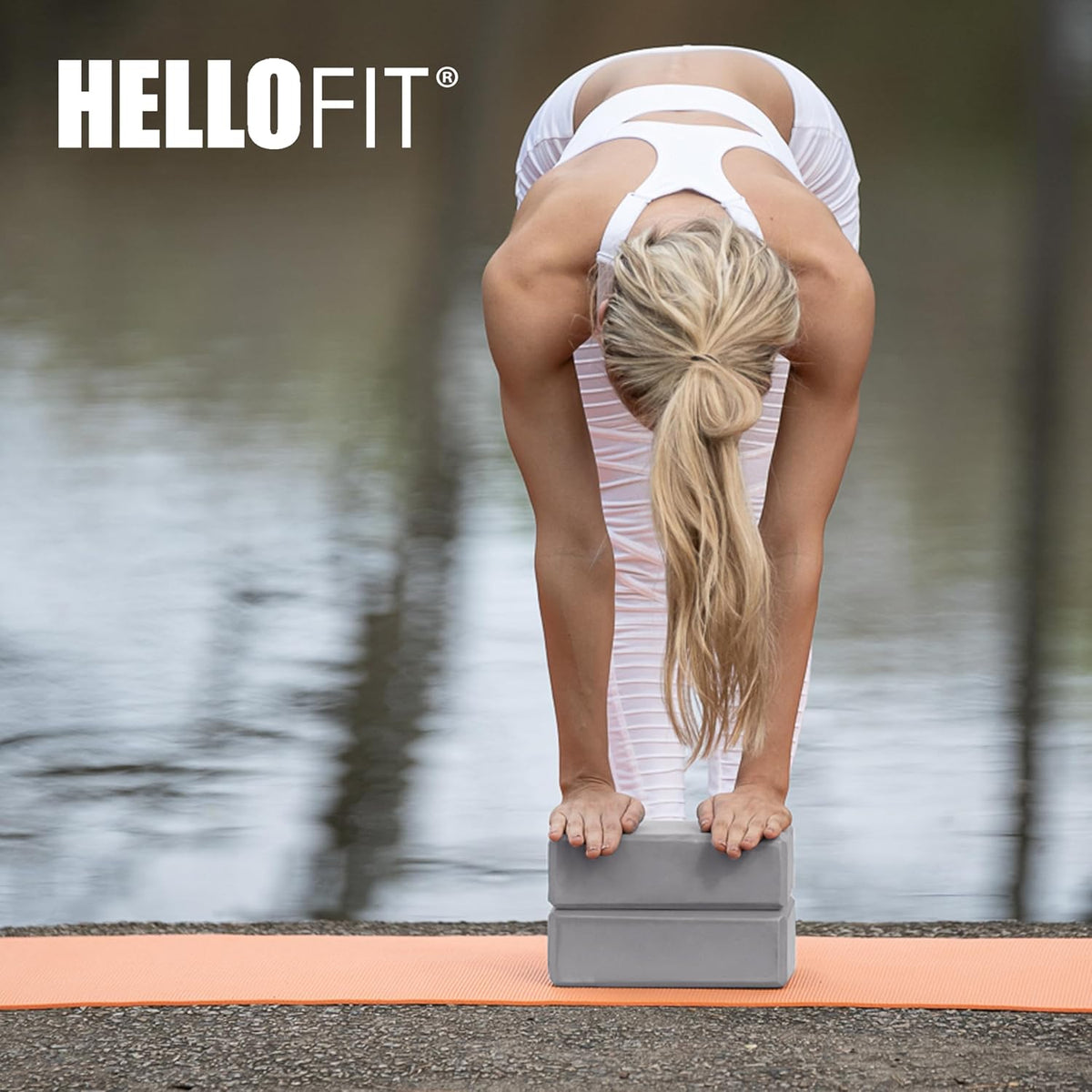 3in Foam Bulk Yoga Blocks, 10 Pack
