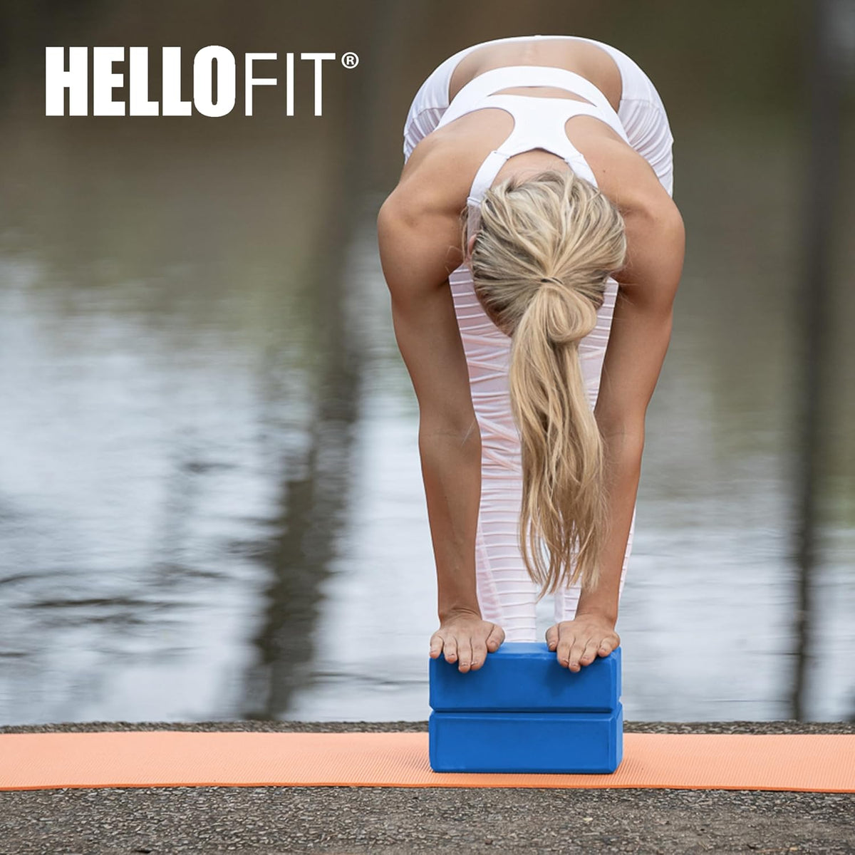 3in Foam Bulk Yoga Blocks, 10 Pack