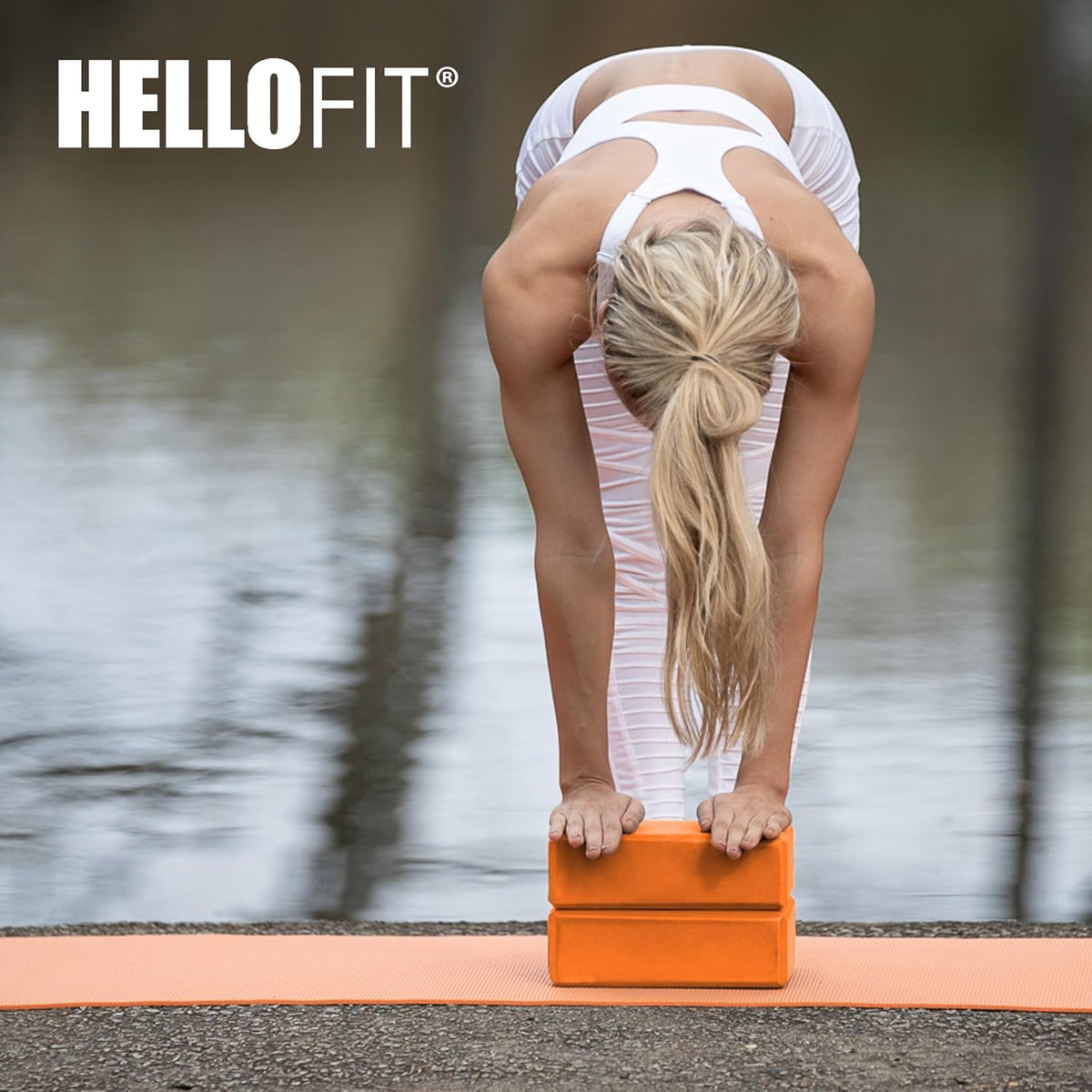 3in Foam Bulk Yoga Blocks, 10 Pack