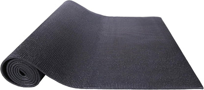 All Purpose Thick High Density No Tear Exercise Yoga Mat with Strap & Lightweight Features for Indoor & Outdoor Use