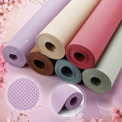 24 Pack 68" x 24" Yoga Mat Bulk, 4mm Thick Extra Long Sports Mat Anti Slip Tear Resistant Yoga Exercise Set for Fitness Stretching Home Workout Gym and Studio