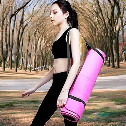 Yoga Mat Straps For Carrying - Yoga Mat Elastic Straps,Adjustable Yoga Carrying Strap Holder Straps,Exercise Mat Carrier Strap,Weight Loss Fitness Binding Rope,Exercise and Fitness Accessories