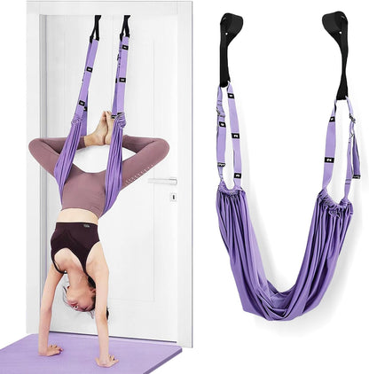Aerial Yoga Rope for Door,Yoga Door Swing,Leg Stretcher Strap