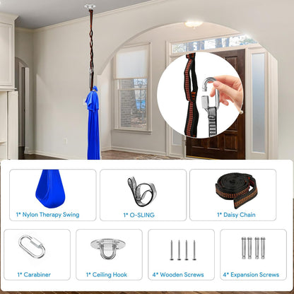 Sensory Swing, Therapy Swing for Kids & Adults, Cuddle Swing Indoor Outdoor