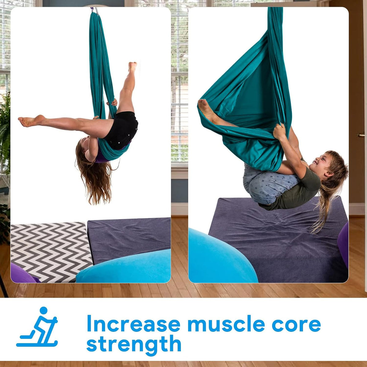 Sensory Swing, Therapy Swing for Kids & Adults, Cuddle Swing Indoor Outdoor