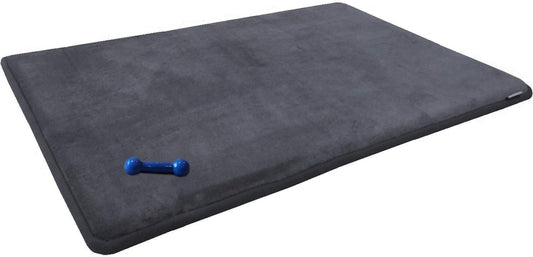 48"X30" Multi-Purpose XL Extra Large Big Luxury Cooling Memory Foam Velour Fleece Rug Mat for Bathroom/Kitchen/Yoga/Fitness/Playground/Playpen/Travel