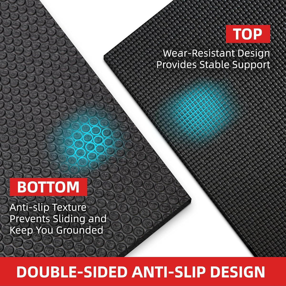 Extra Large Exercise Mat 10'x6'/9'x6'/8'x6'/7'x5'/6'x4' (8mm)