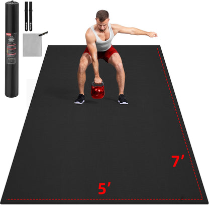 Extra Large Exercise Mat 10'x6'/9'x6'/8'x6'/7'x5'/6'x4' (8mm)