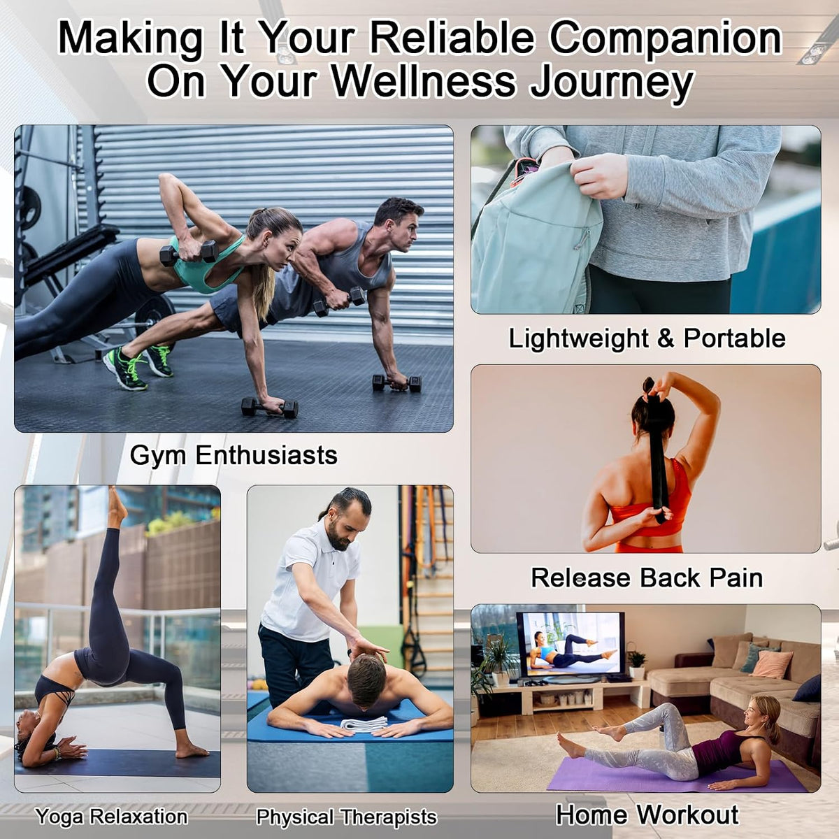 Premium Muscle Roller the Ultimate Massage Roller Stick 17 Inches Recommended By Physical Therapists Promotes Recovery Fast Relief for Cramps Soreness Tight Muscles-White