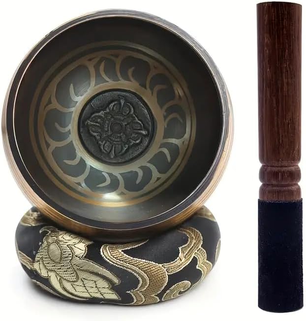 singing bowl (Black 3.15 inch set)