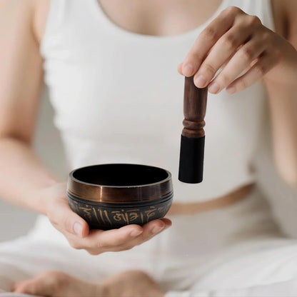singing bowl (Black 3.15 inch set)