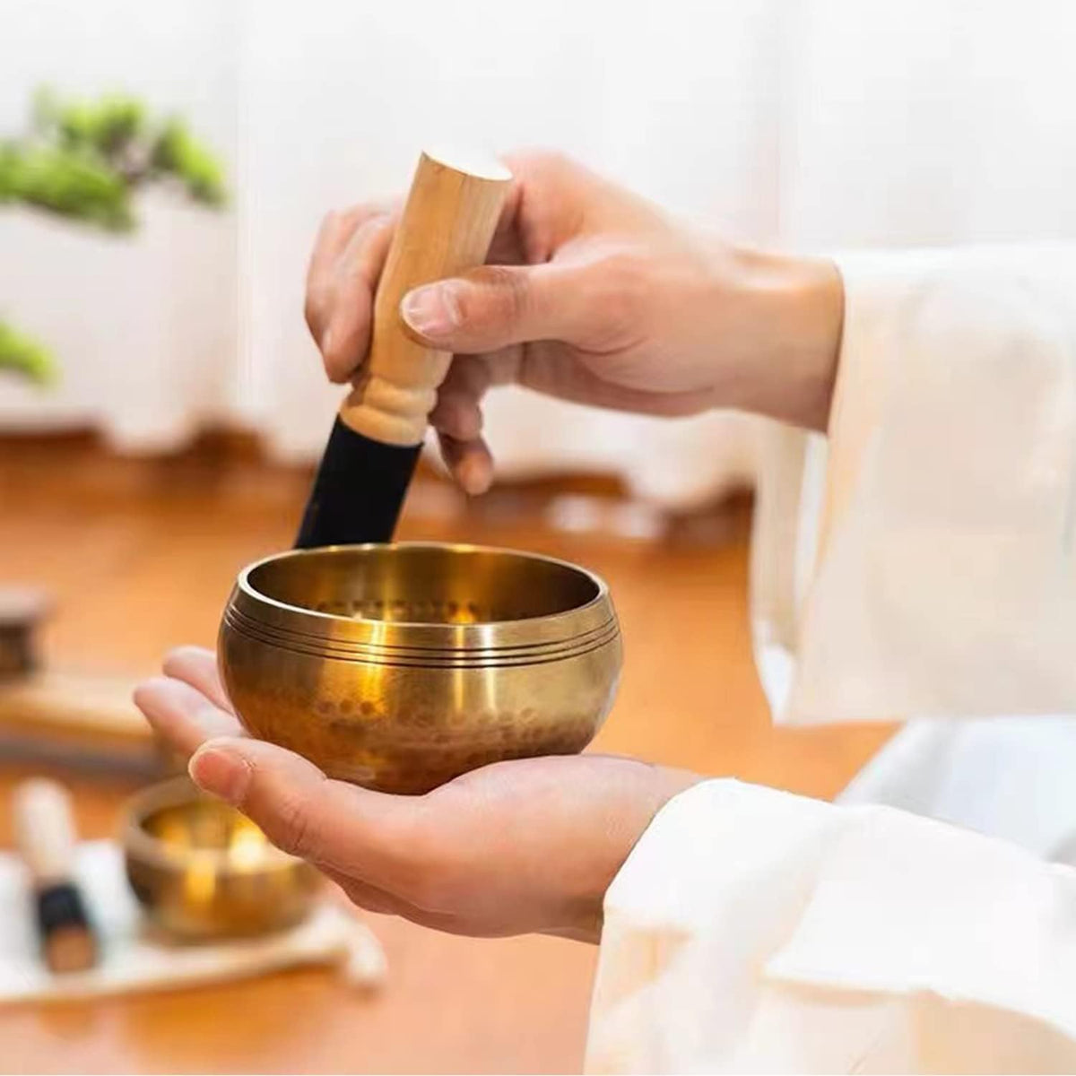 singing bowl (Black 3.15 inch set)