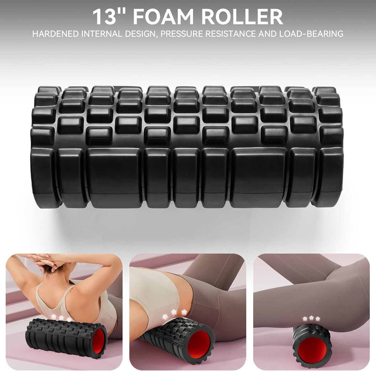 5 in 1 Foam Roller Set Trigger Point Exercise Foam Roller
