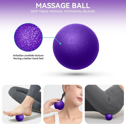 5 in 1 Foam Roller Set Trigger Point Exercise Foam Roller