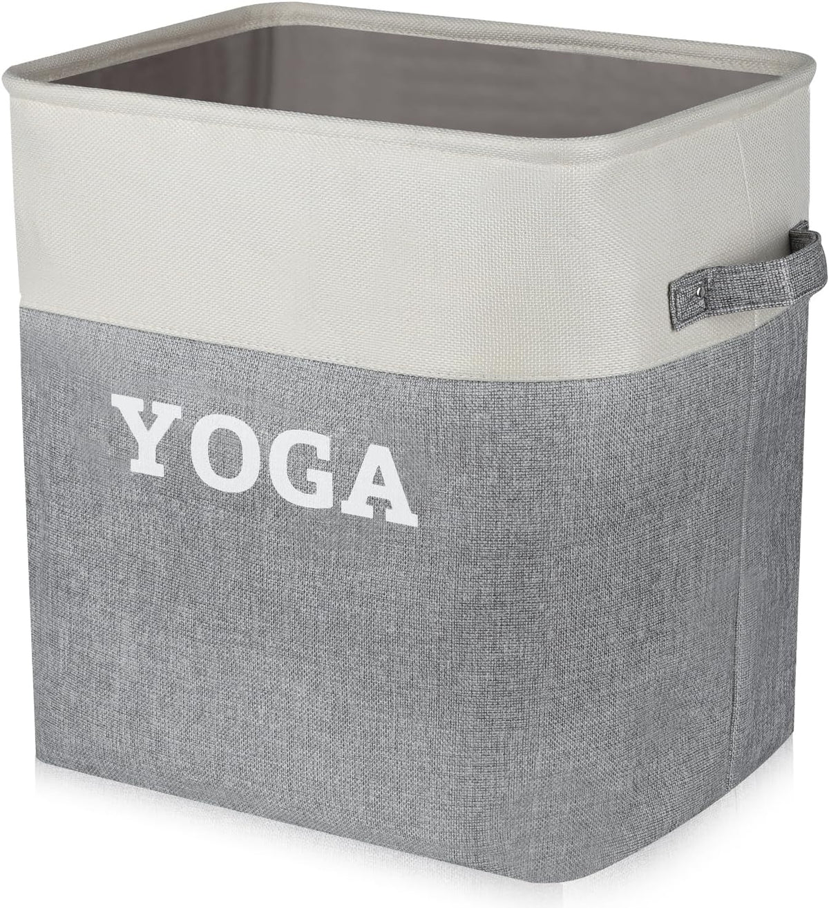 Yoga Mat Holder Storage Basket, Home Gym Storage Organizer Yoga Exercise Equipment Storage, Yoga Basket Foam Roller Workout Equipment Storage for Home Exercise and Fitness Gear