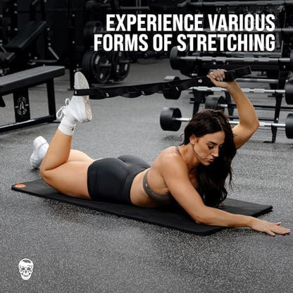 Stretching Strap with Loops – Yoga Straps for Stretching – Physical Therapy Equipment & Leg Exercise Stretch Band for Men & Women