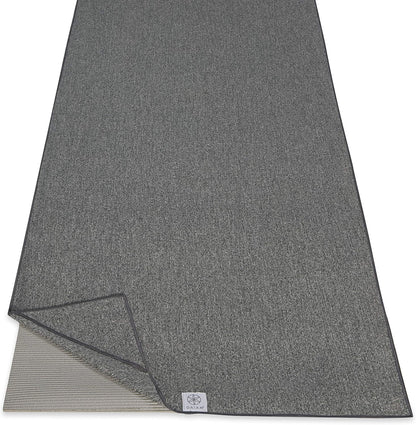 Stay-Put Yoga Mat Towel, Non-Slip, Corner Pockets