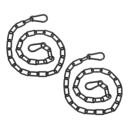 Gate Chain Lock 26"x4mm Dia Alloy Steel Hanging Chain Lock
