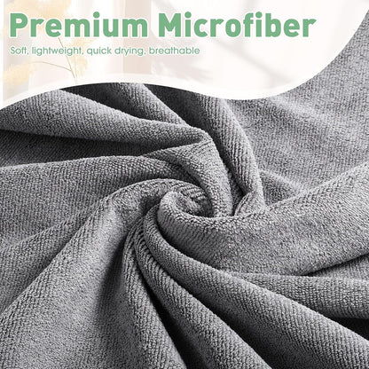 10 Pcs Hot Yoga Towels Bulk Non Slip Microfiber Anti Slip Absorbent Multicolor Wicking Pilates Yoga Mat Towel for Women Men Pilates, 27" x 72" (Classic)