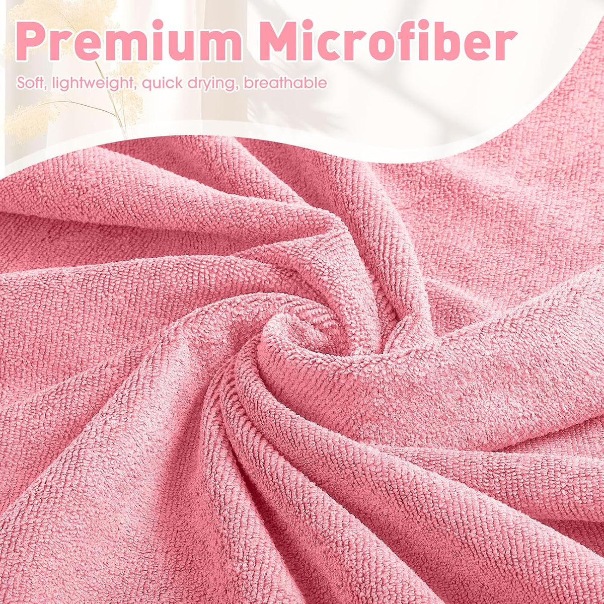 10 Pcs Hot Yoga Towels Bulk Non Slip Microfiber Anti Slip Absorbent Multicolor Wicking Pilates Yoga Mat Towel for Women Men Pilates, 27" x 72" (Classic)