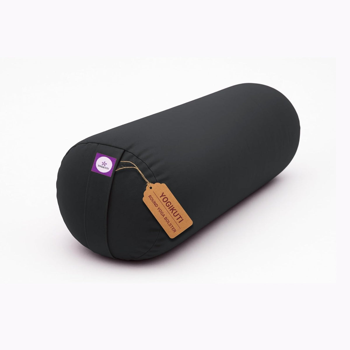 Iyengar Yoga Bolster for Restorative Yoga and Meditation – Lightweight Cotton Support Pillow with Handle for Easy Carry, Versatile for Pose Modification, Balance, Back Relief, and Relaxation
