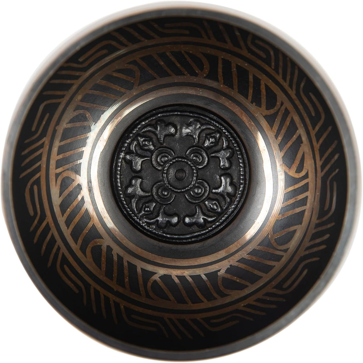 Tibetan Singing Bowl Set Brass - Master Healing Grade - Authentic Handcrafted Sound Bowl