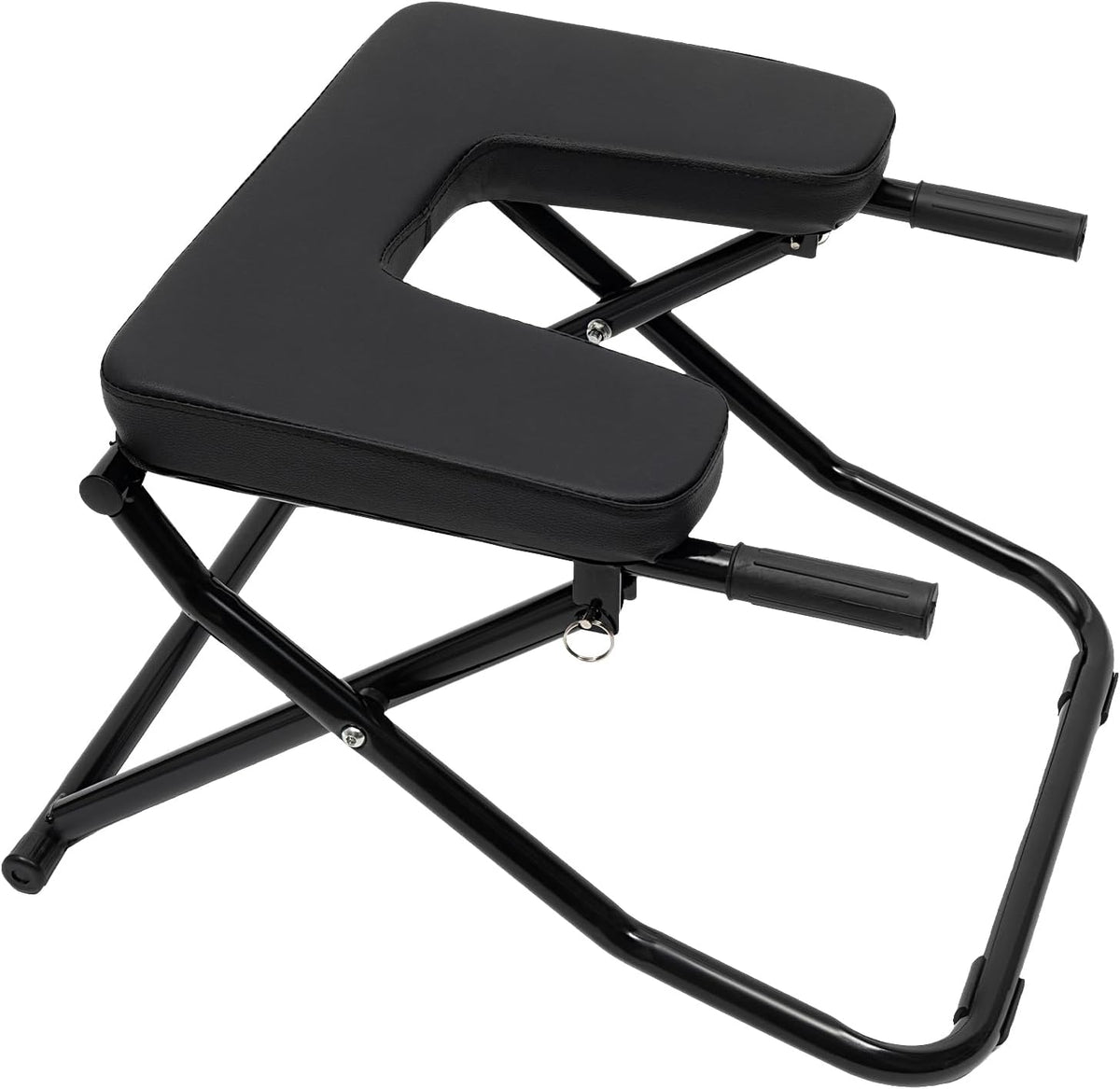 Headstand Bench Foldable Yoga Inversion Chair Shoulderstand Body Trainer Home Exercise Strength Training Tool for Gym Alleviates Fatigue, Practicing Head Inverted, Upend- Load 330lbs