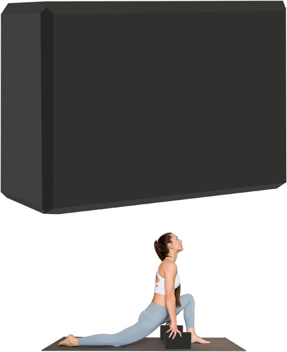 9"x6"x3" Yoga Blocks, Soft Non-Slip Surface Premium Foam Blocks, Supportive, Lightweight, Odor Resistant, Yoga Accessories for Pilates Meditation General Fitness Stretching Toning