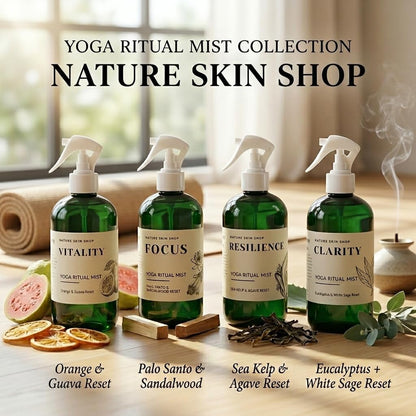 Harmony Lemongrass + Lavender Upward Dog Yoga Mat Cleaner Spray - 8.5 Ounces - for Post-Workout Freshness - Non-Toxic & Non-Slip Formula for All Mats