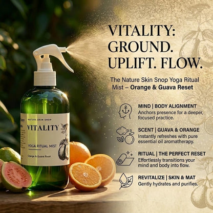 Harmony Lemongrass + Lavender Upward Dog Yoga Mat Cleaner Spray - 8.5 Ounces - for Post-Workout Freshness - Non-Toxic & Non-Slip Formula for All Mats