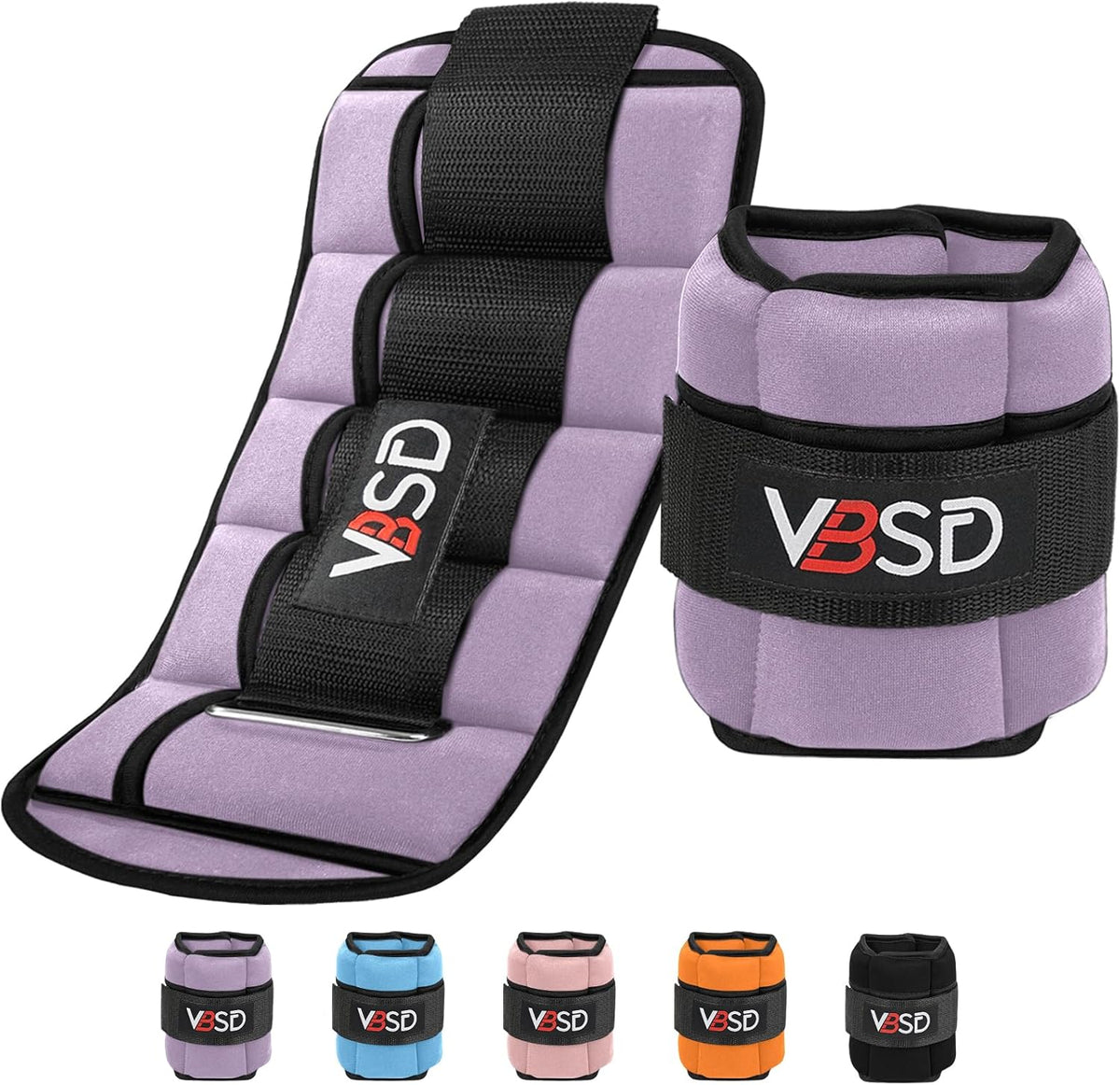 Adjustable Ankle Weights for Women Men,10lb 1 Pair Leg Weight Straps