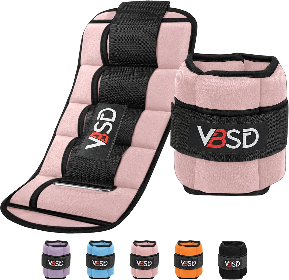 Adjustable Ankle Weights for Women Men,10lb 1 Pair Leg Weight Straps