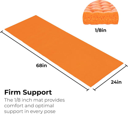 Bulk Yoga Mats, 10 Pack, 4mm Thick, 68x24in
