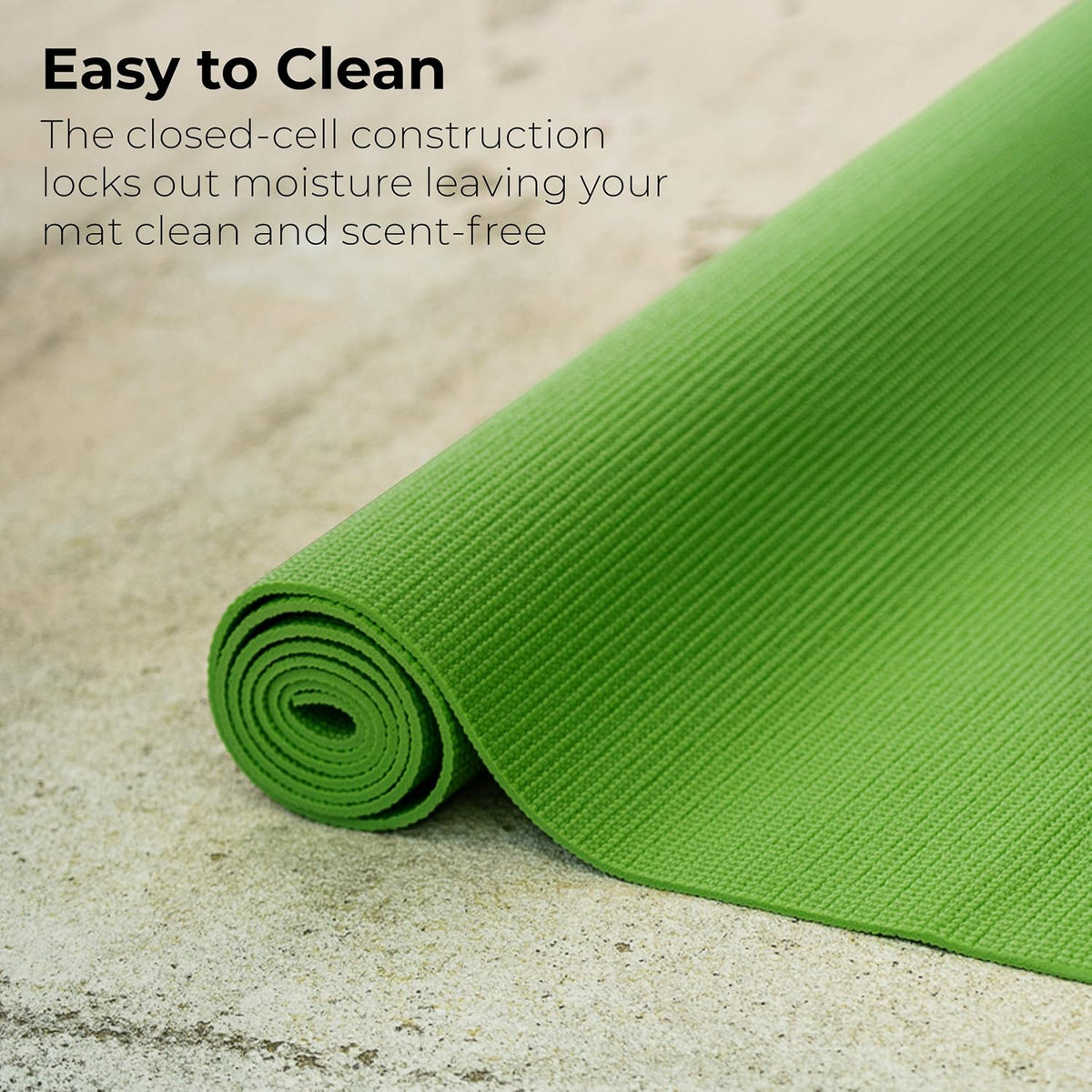 Bulk Yoga Mats, 10 Pack, 4mm Thick, 68x24in