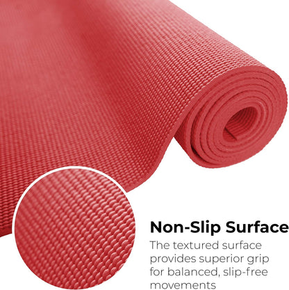 Bulk Yoga Mats, 10 Pack, 4mm Thick, 68x24in
