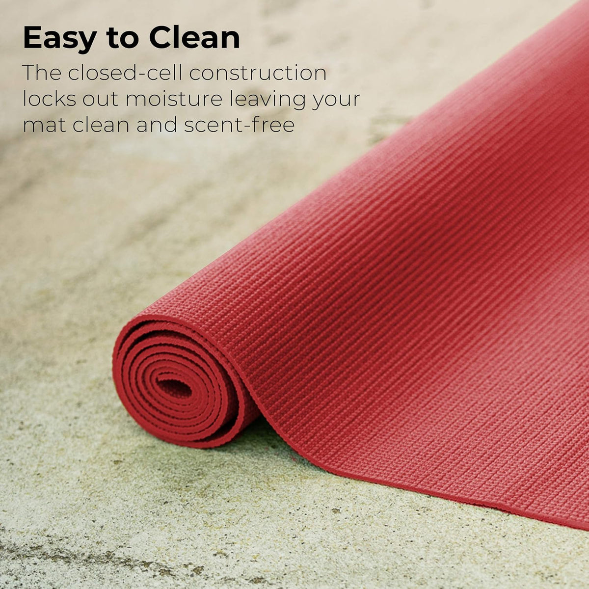 Bulk Yoga Mats, 10 Pack, 4mm Thick, 68x24in