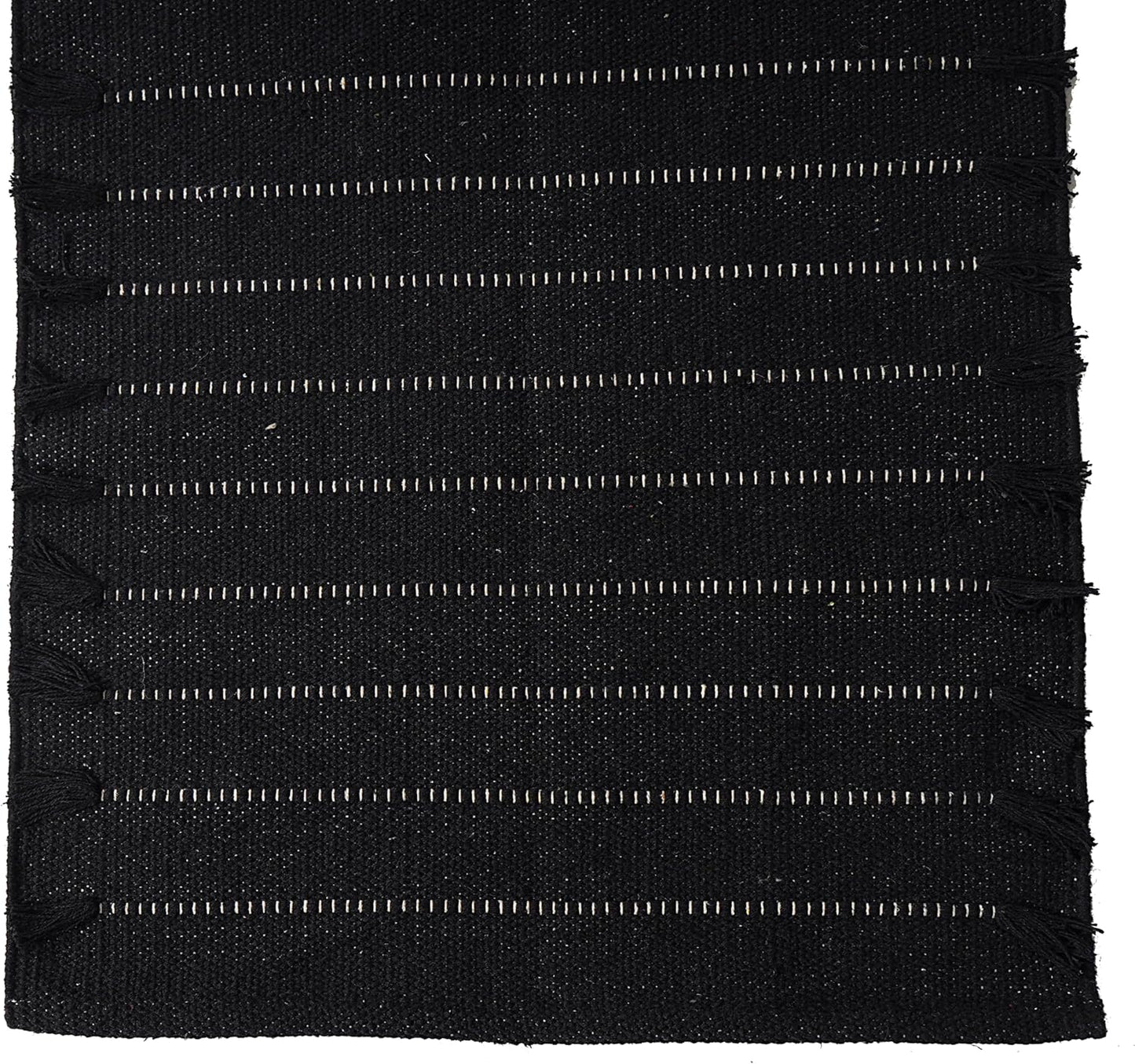 Indian Handmade 100% Organic Cotton Yoga Mat, Hand Woven Rug, Yoga Mat For Everyday Fitness at Home Comfortable Foldable Long Mat