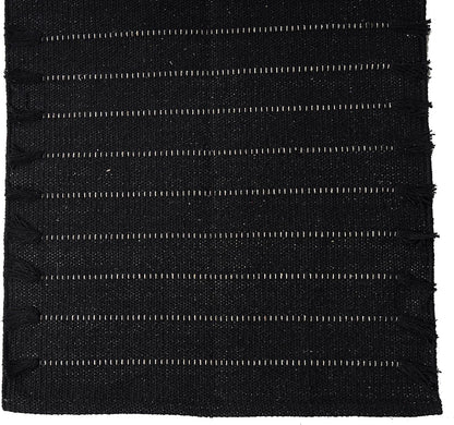 Indian Handmade 100% Organic Cotton Yoga Mat, Hand Woven Rug, Yoga Mat For Everyday Fitness at Home Comfortable Foldable Long Mat