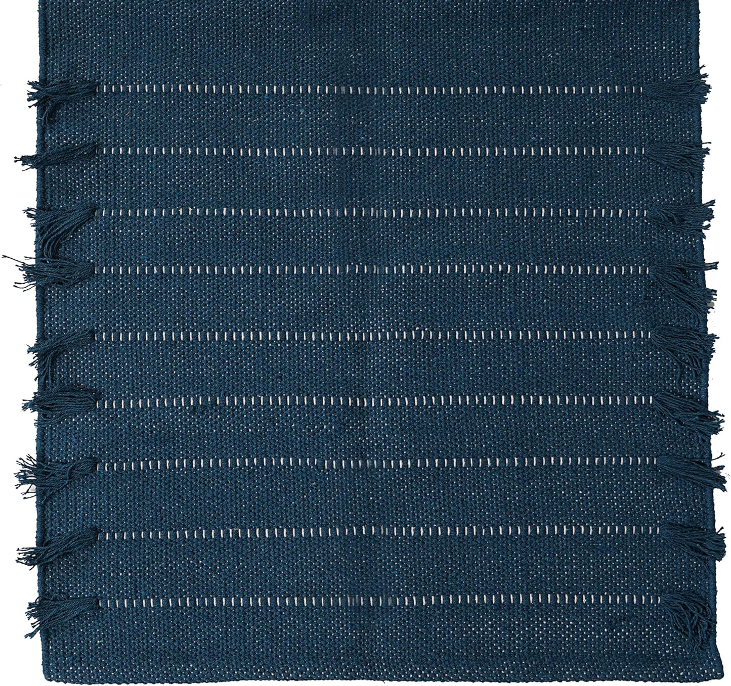 Indian Handmade 100% Organic Cotton Yoga Mat, Hand Woven Rug, Yoga Mat For Everyday Fitness at Home Comfortable Foldable Long Mat