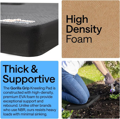 ® Extra Thick Foam Kneeling Pad for Gardening, 17.5x11 Black