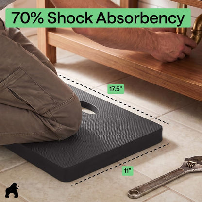 ® Extra Thick Foam Kneeling Pad for Gardening, 17.5x11 Black