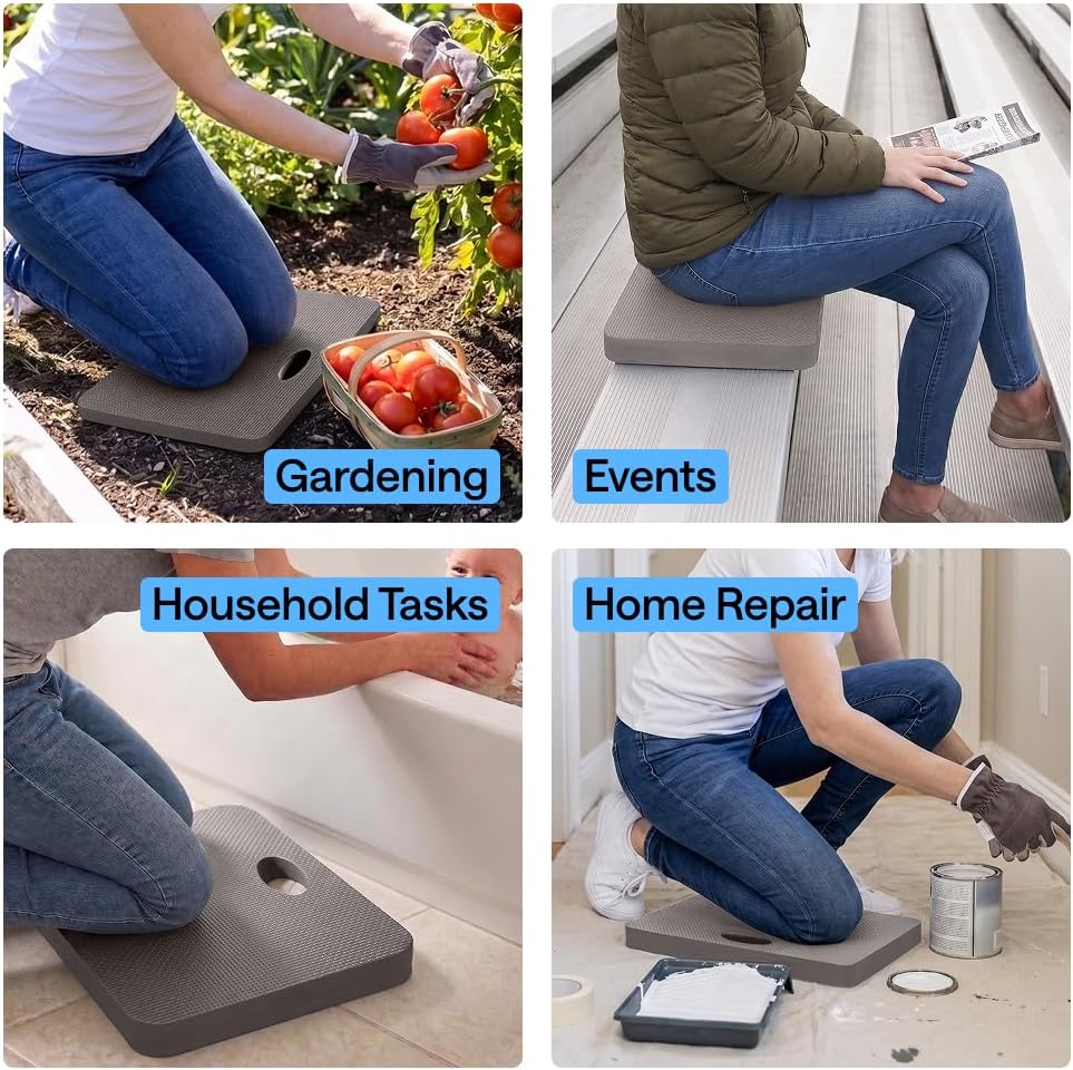 ® Extra Thick Foam Kneeling Pad for Gardening, 17.5x11 Black